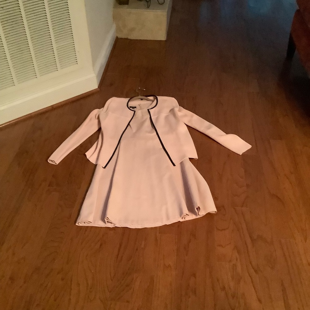 Dress and Sweater Jacket